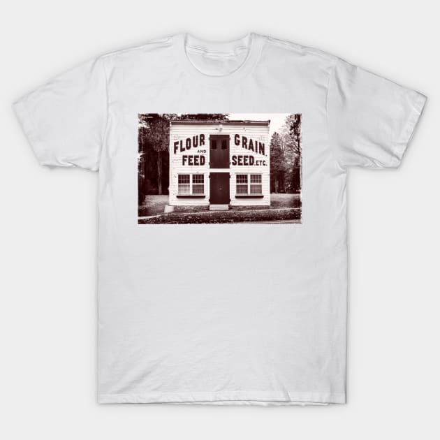 Flour And Feed Store 7 T-Shirt by Robert Alsop